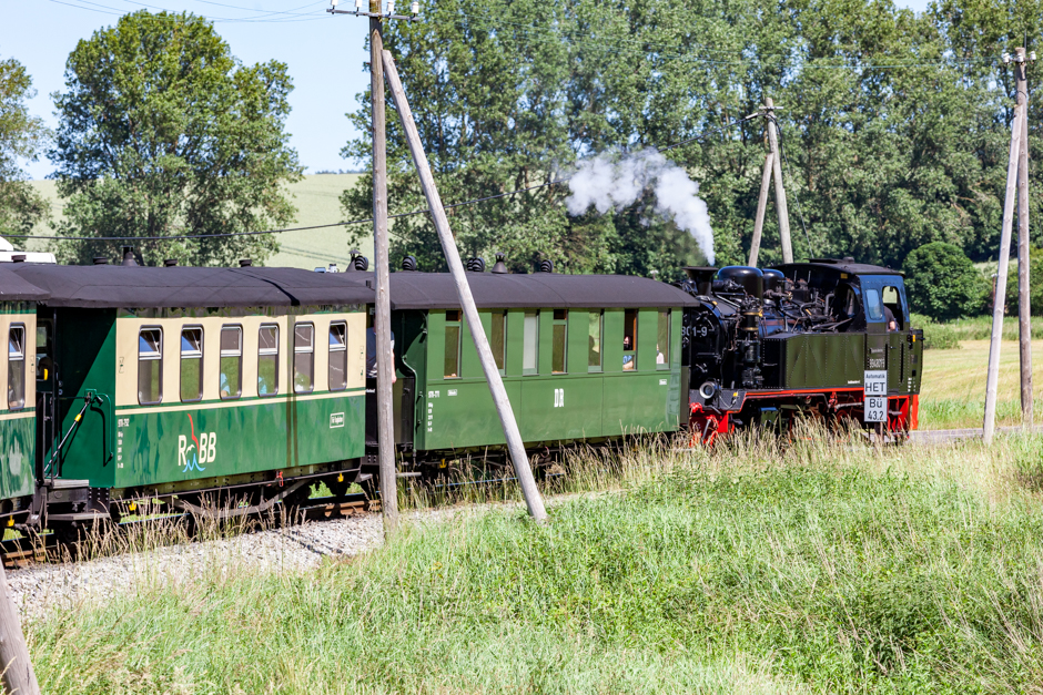 Rügen: Rasender Roland, die Schmalspureisenbahn