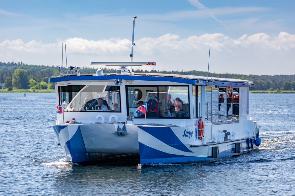 Rügen: mit der Weißen Flotte nach Lauterbach, eine Schifffahrt ab Sellin